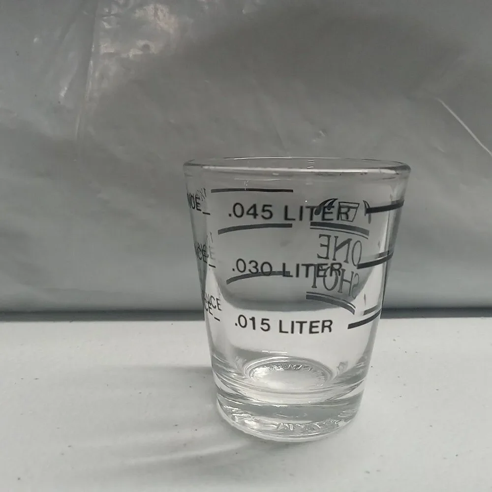 ONE SHOT Retro Measuring Shot Glass Barware